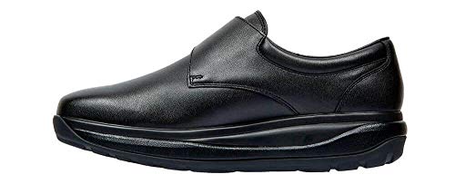 JOYA Edward Men's Black Leather Casual3