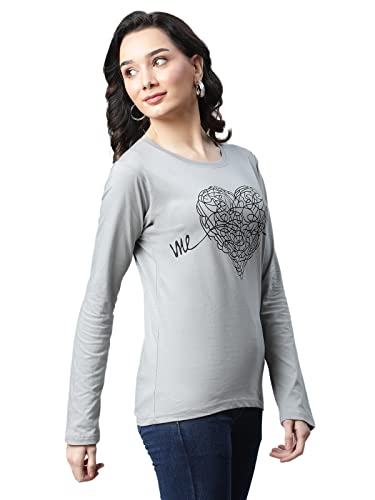 Image of OM SAI LATEST CREATION Women's Plain Lycra with Plain Design on HaOSLC-Sleeve Regular Fit Office wear,Casual wear Top