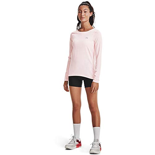Image of Under Armour Women's Polyester Solid HG Armour Long Sleeve | 1328966-001