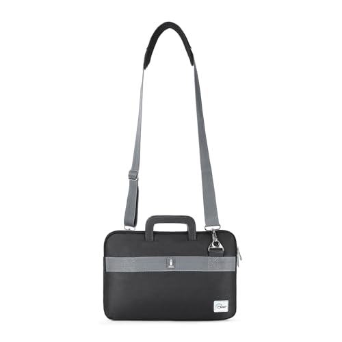 Image of uppercase Pulse Laptop Sleeve, Multi-Textured Quilted Design, Quick Access Pocket, Trolley Sleeve, Slide-in Handle & Detachable Shoulder Strap, Ideal for Men & Women | Office & Travel