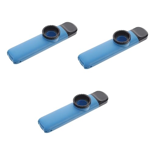 VICASKY 3pcs Musical Kazoo for Kids Adults Small Plastic Kazoo with Easy Sounding Principle