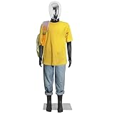 SHAREWIN Kids Mannequin Full Body 43.3 Inches, Black Children Dress Form Adjustable Mannequin Torso, Realistic Adjustable Detachable Manikin Body Display with Metal Base for Child