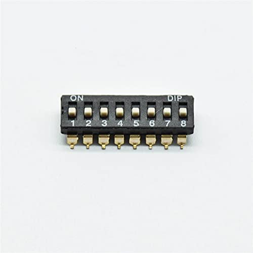 Interrupteur Dip 5P pas 2.54mm micro commutateur CMS noir x10 - 5