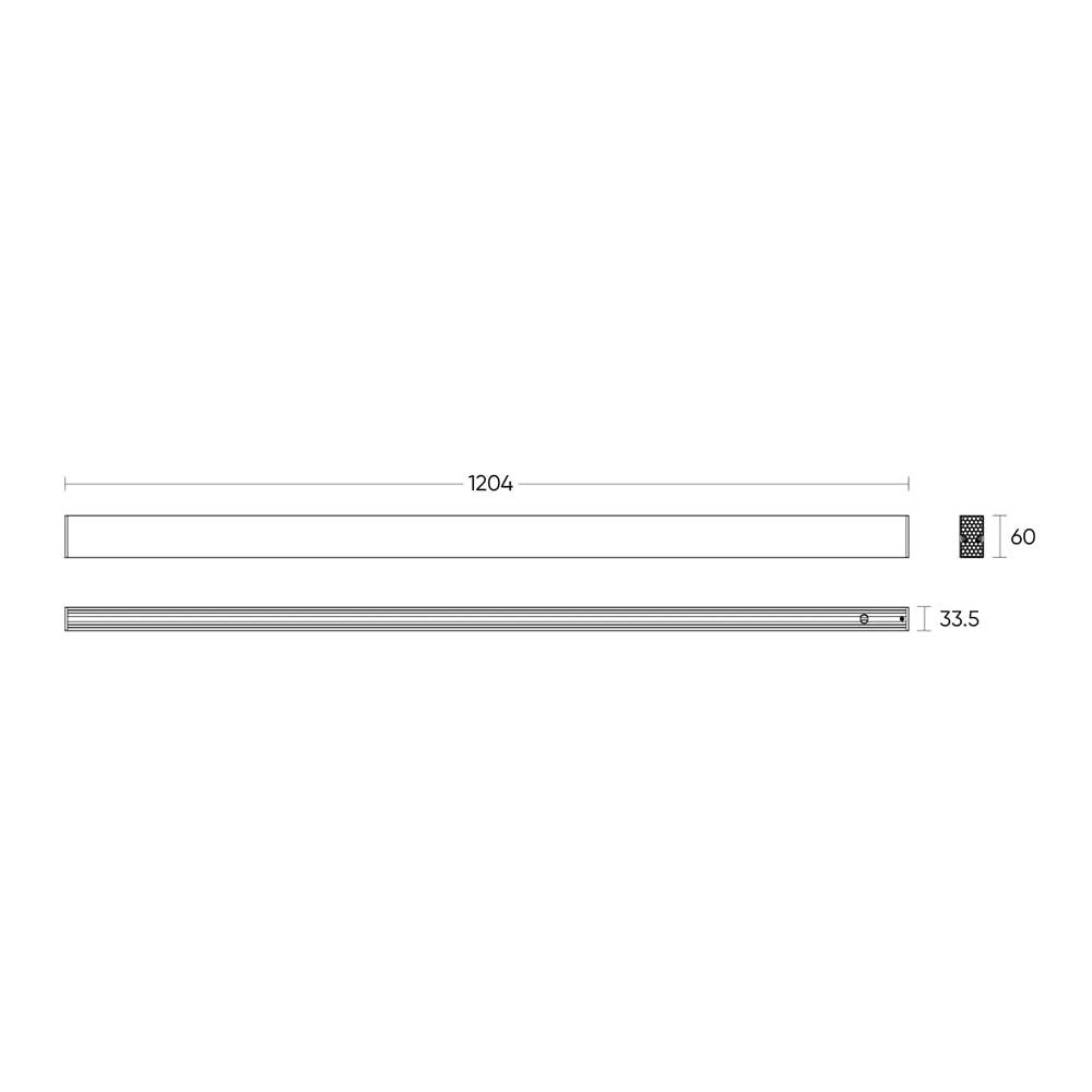 LED line PRIME LED Langfeldleuchte Büroleuchte Execuline Weiß Linear 120cm 30W 3900lm Neutralweiß 4000K 96°