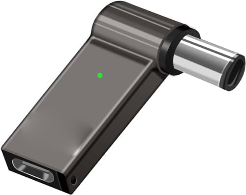 Image of Tobo USB C to 7.4mm Laptop Charging Adapter Female Type C to Male DC 7.4 x 5.0mm HP Jack Plug Converter 100W PD Power Charger Connector TD-1264CC