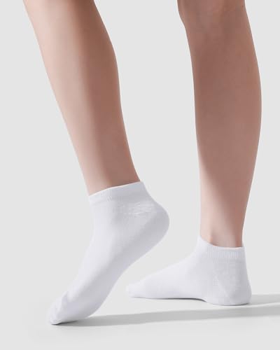 KEREDA 15 Pairs Kids Ankle Socks Boys Girls Half Cushion Low Cut Athletic Socks3