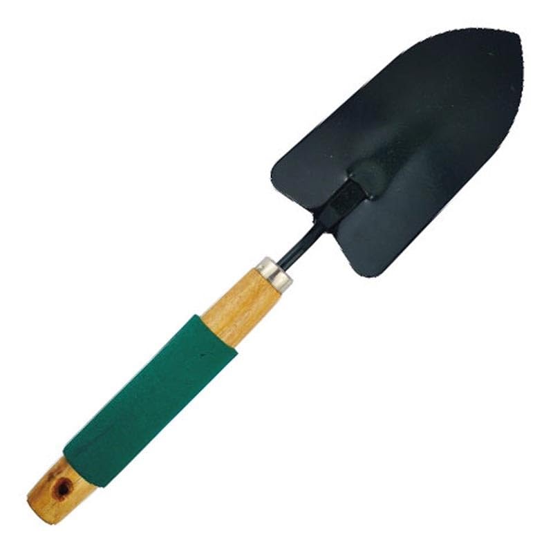Wood Handle Garden Trowel – Heavy Duty Hand Tool for Digging, Planting & Potting (2)