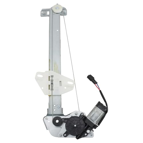 Image of TRQ Rear Right Power Window Regulator & Motor Assembly Passenger Side Compatible with 2007-2011 Honda CR-V