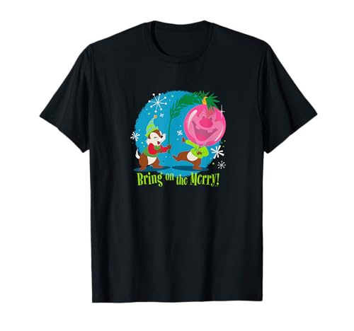 T-shirt Disney Tic et Tac vêtement de Noël idéal pour les fêtes en famille