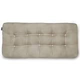 Classic Accessories Water-Resistant Indoor/Outdoor Bench Cushion, 48 x 18 x 5 Inch, Khaki