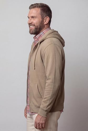 Image of KingSize Men's Big & Tall Fleece Zip-front Hoodie Jacket