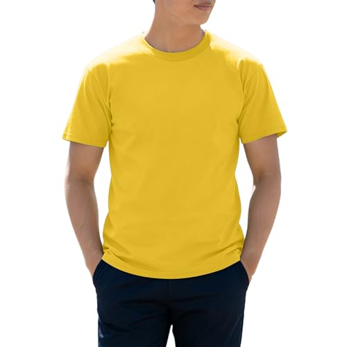 Camiseta para adultos, amarillo, S
