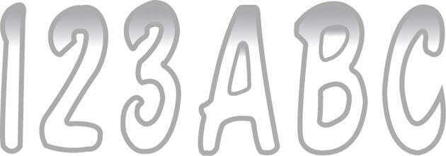 ATV&UTV Replace Parts & Accessories for Hardline Series 200 Registration Kit Gradation White for Silver Mod-BBM45-FV7791