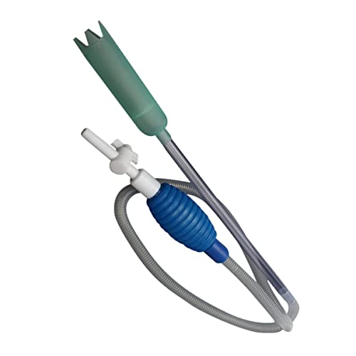 Happyyami Aquarium Tools Extendable Manual Fish Tank Water Changer Cleaner for Fish Tank Sand