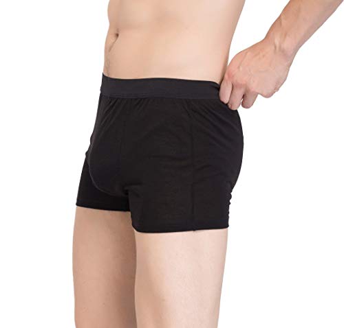 Alexander Men's Pure Mulberry Silk Middle-Rise Brief Comfortable Underwear2