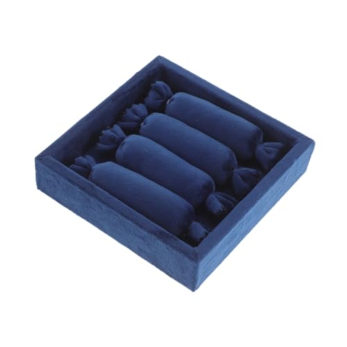 Garneck 1 Juego De Caja De Exhibición De Joyas Protector De Sombreros De Seda Brillante Tapa De Y Organizador De Bandeja De Cajón De Cuerda De Alambre Con Varilla En Espiral