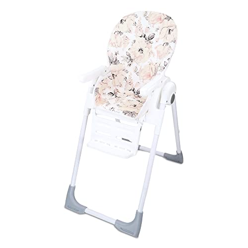 Réducteur de siège pour chaise haute - coussin housse de siège pour chaise d'enfant universellement adapté Rose Sauvage