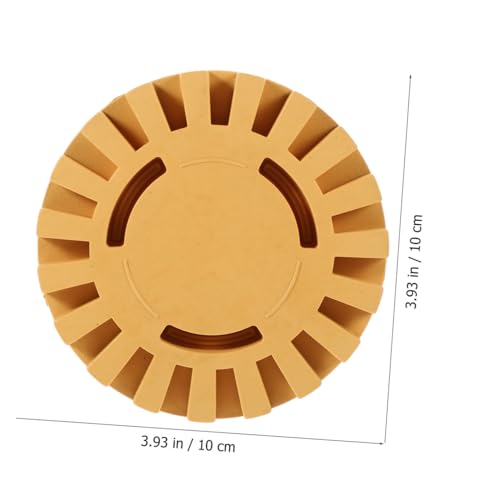 Roue en caoutchouc 100mm dissolution rapide des colles