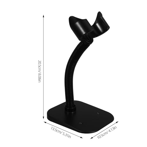 Soporte de escáner regulable HEMOTON con base estable de hierro para organización de oficinas 2