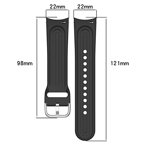 Correa deportiva de silicona para Xiaomi Watch 22 mm miniatura 3