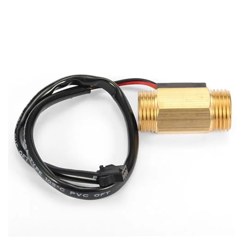 Sensor de flujo de agua medidor de caudal Hall G1/2 instrumento 1-30L/min