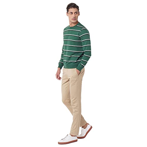 Image of blackberrys Men's Cotton Blend Crew Neck Sweatshirt