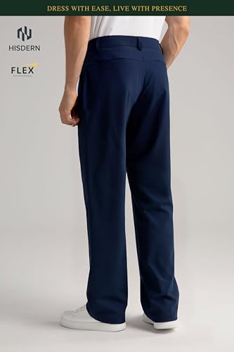 HISDERN Flex 505 Navy Blue Pants