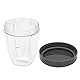 Nutribullets-Mixerbecher, ABS + PC-Nutribullets-Ersatzteile, Nutri-Bulletss-Ersatzteilset für 900-W-Mixer, inklusive 18-Unzen-, 24-Unzen- und 32-Unzen-Bechern und leicht zu (plpllaaooyue7ql-03)