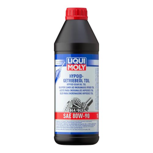 LIQUI MOLY Hypoid-Getriebeöl (GL4/5) TDL SAE 80W-90 | 1 L | Getriebeöl | Hydrauliköl | Art.-Nr.: 20645