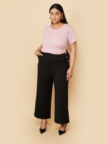 Image of Max Plus Size Women Solid T-Shirt