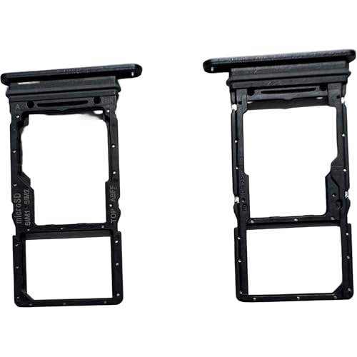 Tiroir double SIM Samsung A26 5G cassé ? Lot de 2 supports noirs