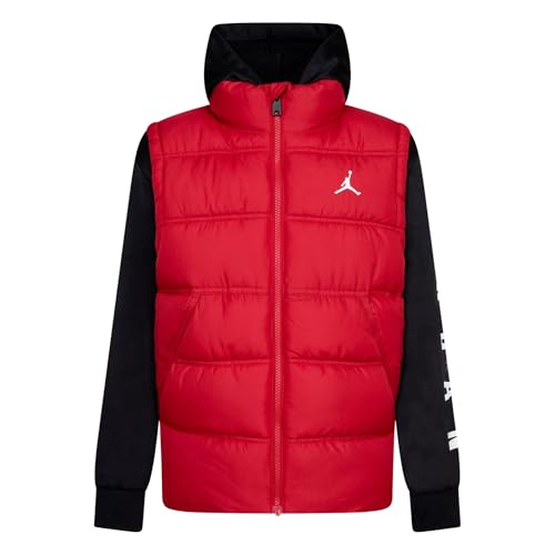 NIKE Jordan Giacca da Ragazzi 2-Fer Rosso Taglia XL (158-170 CM) Codice 95D191-H24