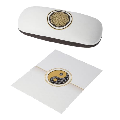 Goebel Yin Yang portefeuille à emplacements de cartes blanc idéal en voyage ou pour vos sorties