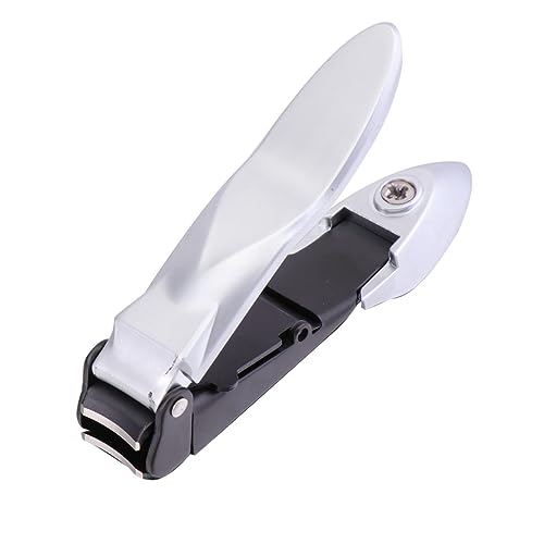 IWOWHERO Professional Nail Cutter Ergonomic Handle Non-Slip Nail Trimmer for Manicure