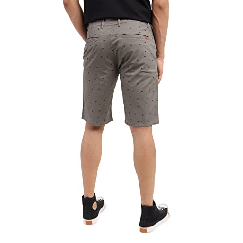 Image of Levi's Men's 502 All Over Printed Tappered Fit Denim Shorts