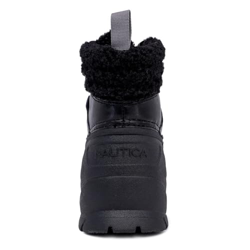 Image of Nautica Men's Duck Boots Waterproof Shell Insulated Snow and Rain Boot Lace-Up Winter Shoe Channing, Extended Sizes 7-16