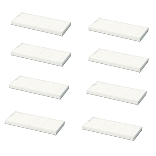 GYing Per Vileda VR 102 / VR 201 / VR 303 accessori robot aspirapolvere ricambi (8 filtri HEPA)
