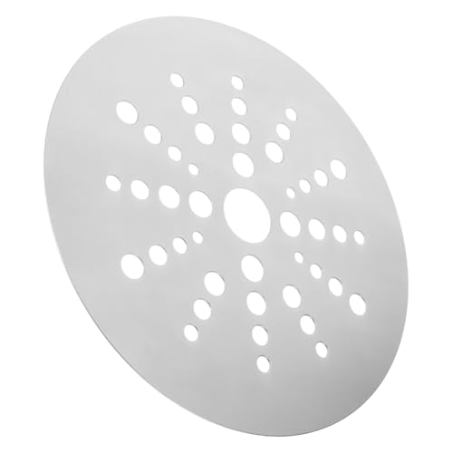 MOLUCKFU 23cm Kitchen Cookware Accessory Heat Conduction Plate Induction Adapter Diffuser Converter Stainless Steel Versatile