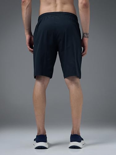 Image of TECHNOSPORT Men's Regular Fit Solid Sports Shorts with Duracool+ for Running, Training & Workout Wear