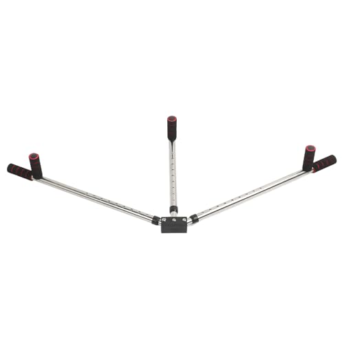 Natudeco 3 Bar Leg Stretcher Leg Split Stretching Machine 9 Hole Adjustable Hamstring Stretcher Device fpr Yoga Dance Ballet MMA Home Gym