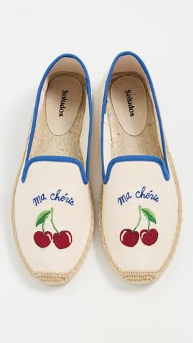 Soludos Women's The Embroidery Smoking Slippers2