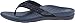 Vionic Women's Tide Rhinestones Toe-Post Sandal - Ladies Flip-Flop with Concealed Orthotic Arch Support Navy 9 M US