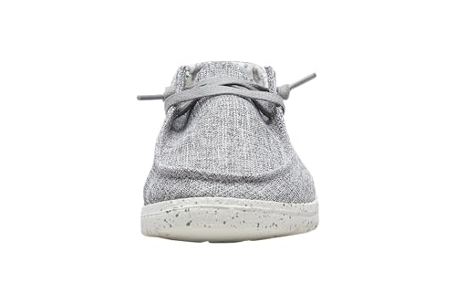 Image of HEYDUDE Women's Wendy Chambray | Women's Shoes | Women's Lace Up Loafers | Comfortable & Light-Weight