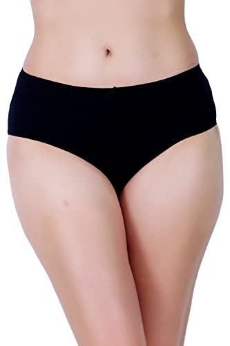 Image of Ladyland Pack of 3 Women Antibacterial Soft Hipster Panty for Regular Uses, Made of 100% Cotton, Grip Fit, All Over Printed Comfortable Panties for Girls, Ladies