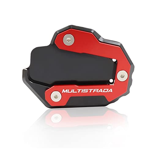 Plaque de support DUCATI Multistrada pour stationner sur herbe et gravier en roadtrip