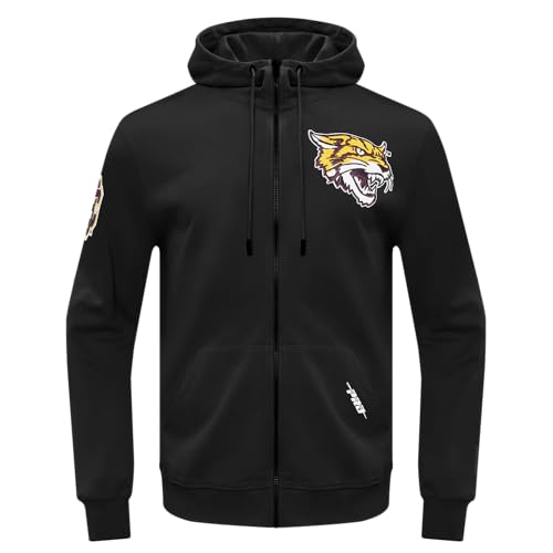 Image of Pro Standard Mens College Classic Chenille Cotton Double Knit Full Zip Hoodie