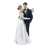 Wedding Cake Toppers, Bride and Groom Figures Ornament, 5.1 inches, Party Decor