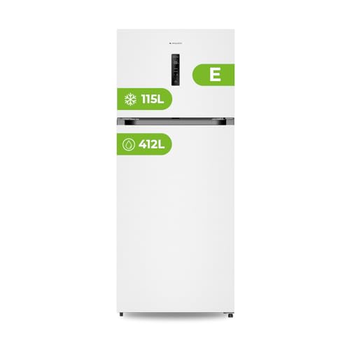 Aspes Frigorífico Blanco, 2 Puertas. AF1837501ENFD, Capacidad 527 Litros, No Frost, Multi Air Flow, 40 dB, Puertas Reversibles, Apertura Tipo Uñero, Clasificación Energética E