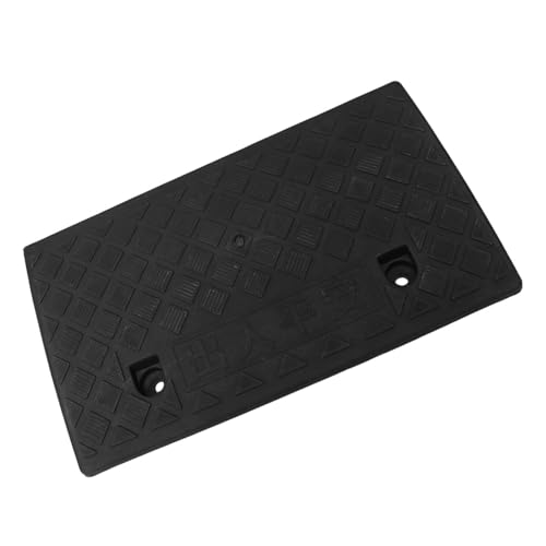 Rampa de plástico para coche 50x27x9cm negro goma miniatura 1