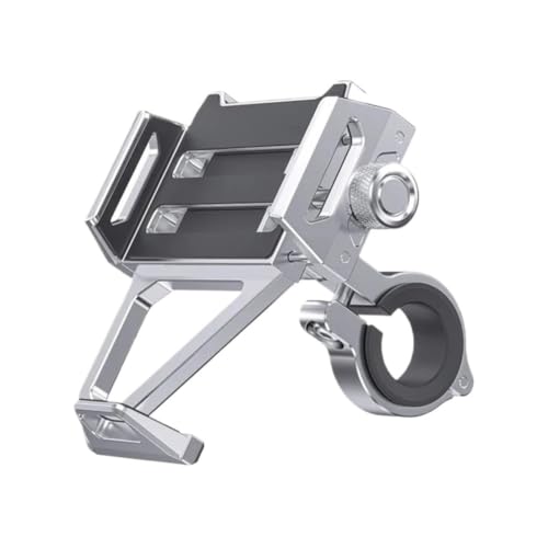 Support téléphone aluminium anti-vibration pour guidon vélo et moto VTT